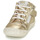 Sapatos Rapariga Sapatilhas de cano-alto GBB BECKIE Ouro