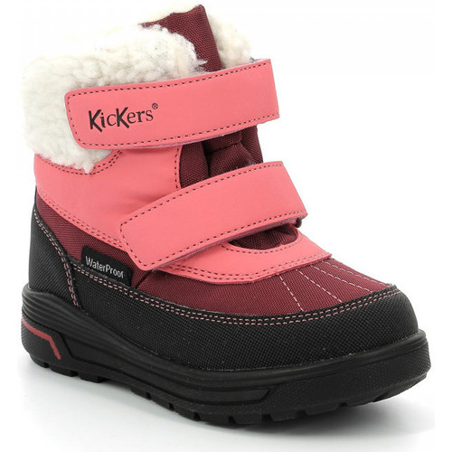 Sapatos Criança Botas baixas Kickers Kickbeddy Rosa