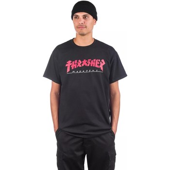 Textil Homem T-Shirt mangas curtas Thrasher  Preto