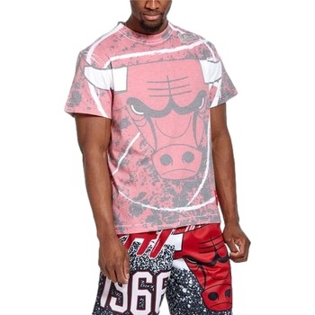 Textil Homem T-Shirt mangas curtas Mitchell And Ness  Vermelho