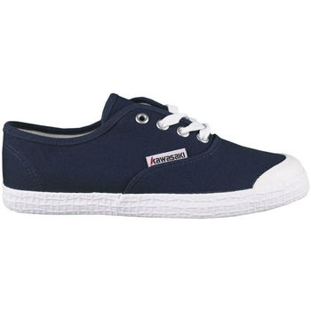Sapatos Homem Sapatilhas Kawasaki Base Canvas Shoe K202405 1002 White Azul