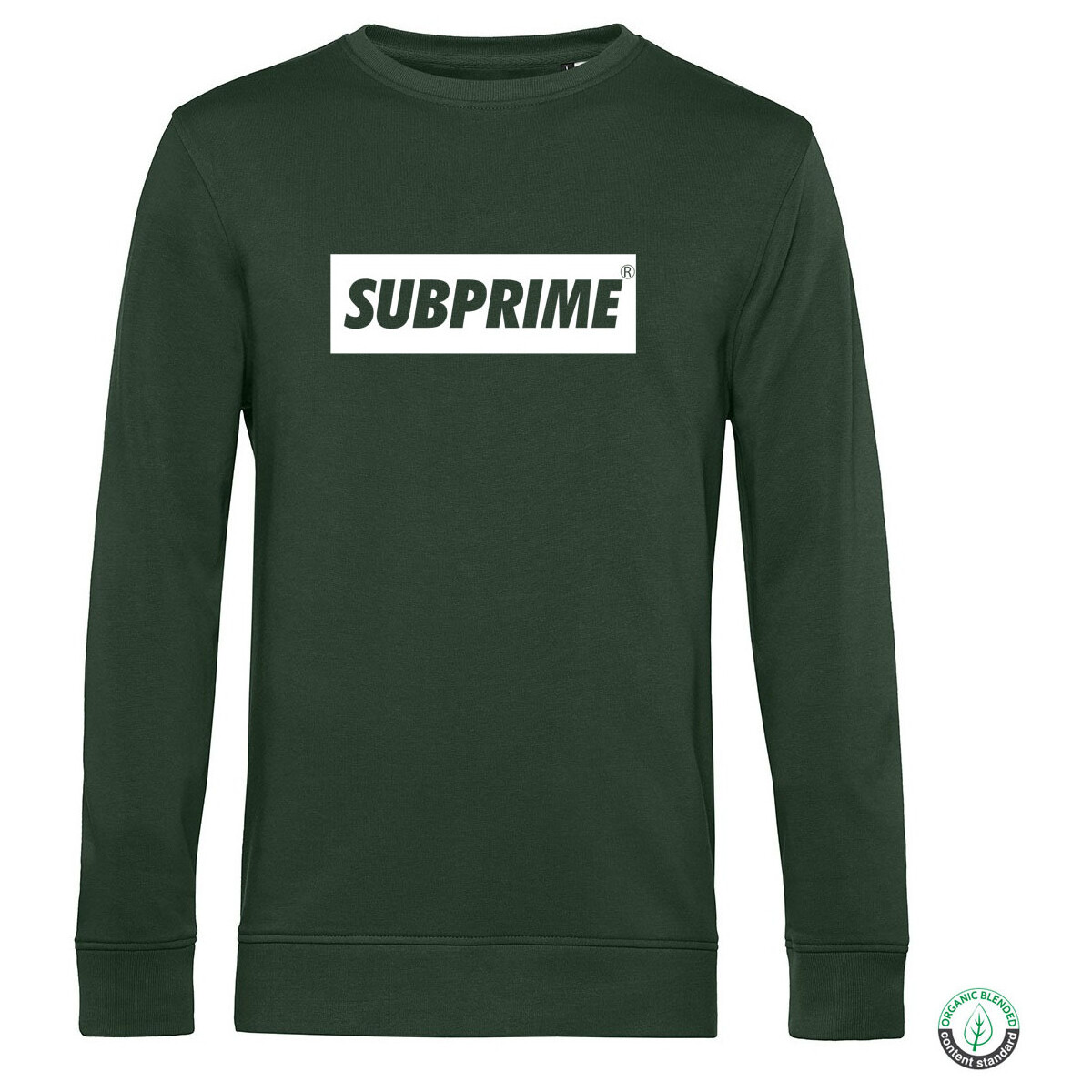 Textil Homem Sweats Subprime Sweater t-shirt Block Jade Groen Verde
