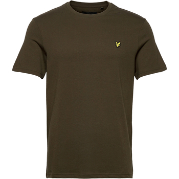 Textil Homem T-Shirt mangas curtas T-shirts e Pólos Plain T-Shirt Verde