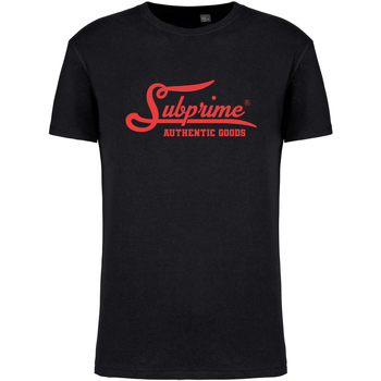 Textil Homem Para encontrar de volta os seus favoritos numa próxima visita Subprime Big Logo Shirt Preto