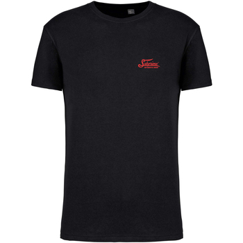 Textil Homem T-Shirt mangas curtas Subprime Botins / Botas Baixas Preto