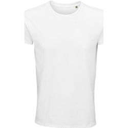 Abercrombie & Fitch T-Shirt mit rundem Logoprint auf dem Rücken in Schwarz