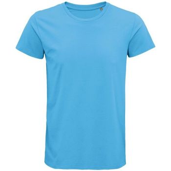 Textil Homem T-shirts e Pólos Sols CRUSADER MEN  camisetsa de hombre 100% algodón biológico Azul