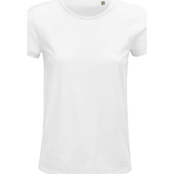 Textil Mulher T-shirts e Pólos Sols CRUSADER WOMEN camisetsa de mujer 100% algodón biológico Branco