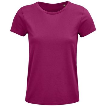 Textil Mulher T-shirts e Pólos Sols CRUSADER WOMEN camisetsa de mujer 100% algodón biológico Violeta