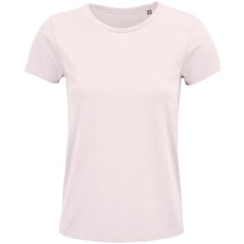 Textil Mulher T-shirts e Pólos Sols CRUSADER WOMEN camisetsa de mujer 100% algodón biológico Rosa