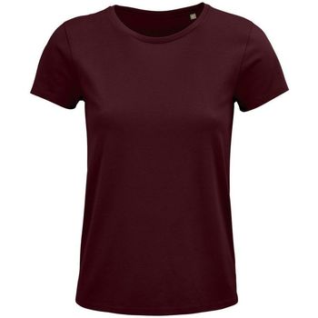 Textil Mulher T-shirts e Pólos Sols CRUSADER WOMEN camisetsa de mujer 100% algodón biológico Bordô