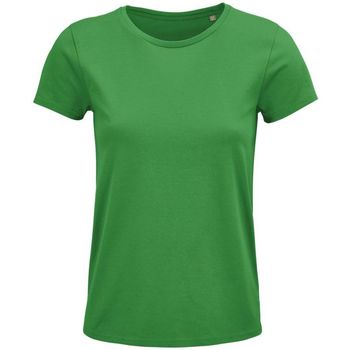 Textil Mulher T-shirts e Pólos Sols CRUSADER WOMEN camisetsa de mujer 100% algodón biológico Verde