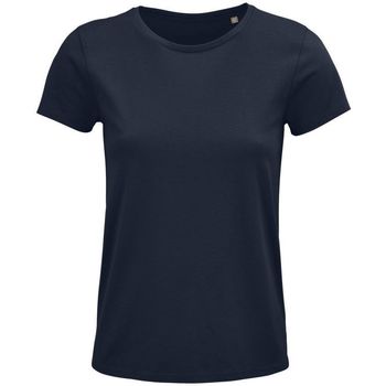 Textil Mulher T-shirts e Pólos Sols CRUSADER WOMEN camisetsa de mujer 100% algodón biológico Azul