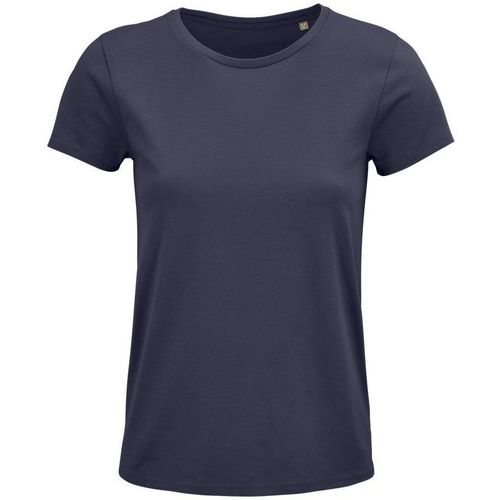 Textil Mulher T-shirts e Pólos Sols CRUSADER WOMEN camisetsa de mujer 100% algodón biológico Cinza