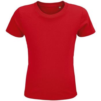 Textil Mulher T-Shirt mangas curtas Sols CRUSADER KIDS Vermelho