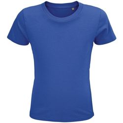 Textil Criança T-shirts e Pólos Sols CRUSADER KIDS camisetsa  niños  100% algodón biológico royal Azul