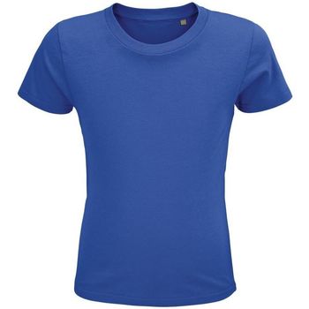 Textil Criança T-shirts e Pólos Sols CRUSADER KIDS camisetsa de niños  100% algodón biológico roayal Azul