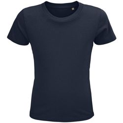 Textil Criança T-shirts e Pólos Sols CRUSADER KIDS camisetsa  niños  100% algodón biológico marino Azul