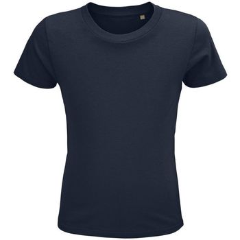Textil Criança T-shirts e Pólos Sols CRUSADER KIDS camisetsa de niños  100% algodón biológico marino Azul