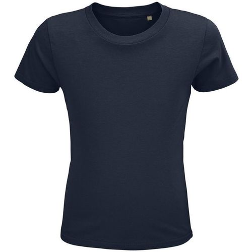 Textil Criança T-shirts e Pólos Sols CRUSADER KIDS camisetsa de niños  100% algodón biológico marino Azul