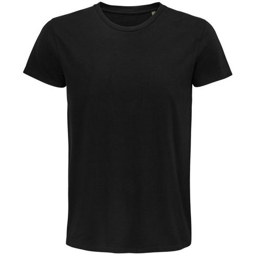 Textil Homem Walk & Fly Sols PIONNER MEN camiseta hombre 100% algodón biológico negro Preto