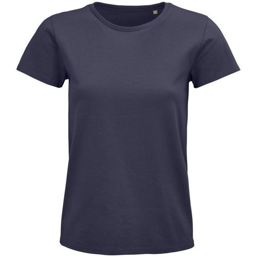 Textil Mulher T-shirts e Pólos Sols PIONNER WOMEN camiseta mujer 100% algodón biológico raton Cinza