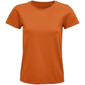 Textil Mulher Todas as bolsas para homem Sols PIONNER WOMEN camiseta mujer 100% algodón biológico naranja Laranja
