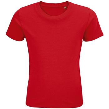 Textil Rapaz T-Shirt mangas curtas Sols PIONNER KIDS Vermelho