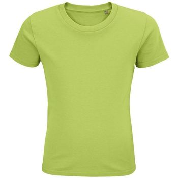 Textil Criança T-shirts e Pólos Sols PIONNER KIDS camiseta de niños  unisex 100% algodón biológico Verde
