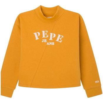 Textil Rapariga Sweats Pepe jeans  Amarelo