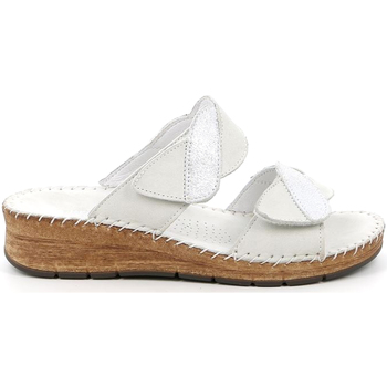 Sapatos Mulher Chinelos Grunland CI3001 Branco