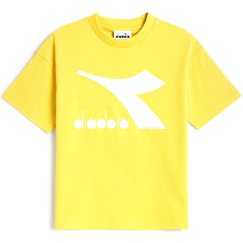 Textil Criança T-shirts e Pólos Diadora 102178266 Amarelo