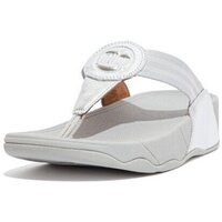Sapatos Mulher Chinelos FitFlop WALKSTAR TOE-POST SANDALS SILVER Bege