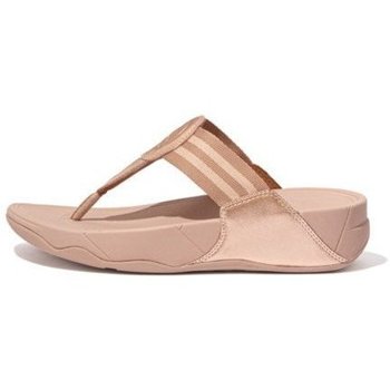 Sapatos Mulher Chinelos FitFlop WALKSTAR TOE POST SANDALS ROSE GOLD Bege