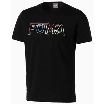 Textil Homem T-Shirt mangas curtas Puma Drycell Graphic Preto