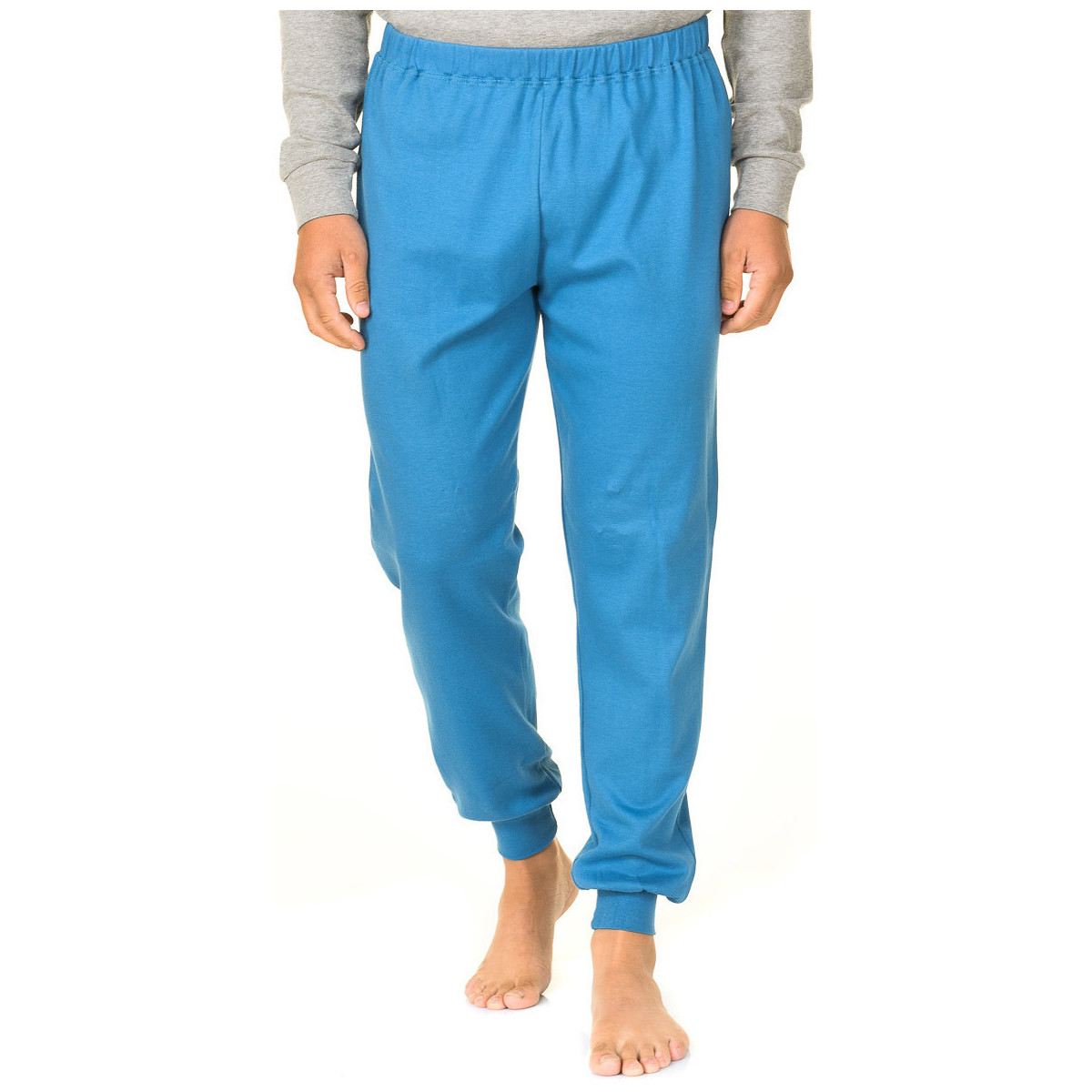 Textil Homem Pijamas / Camisas de dormir Kisses&Love KL20002 Azul