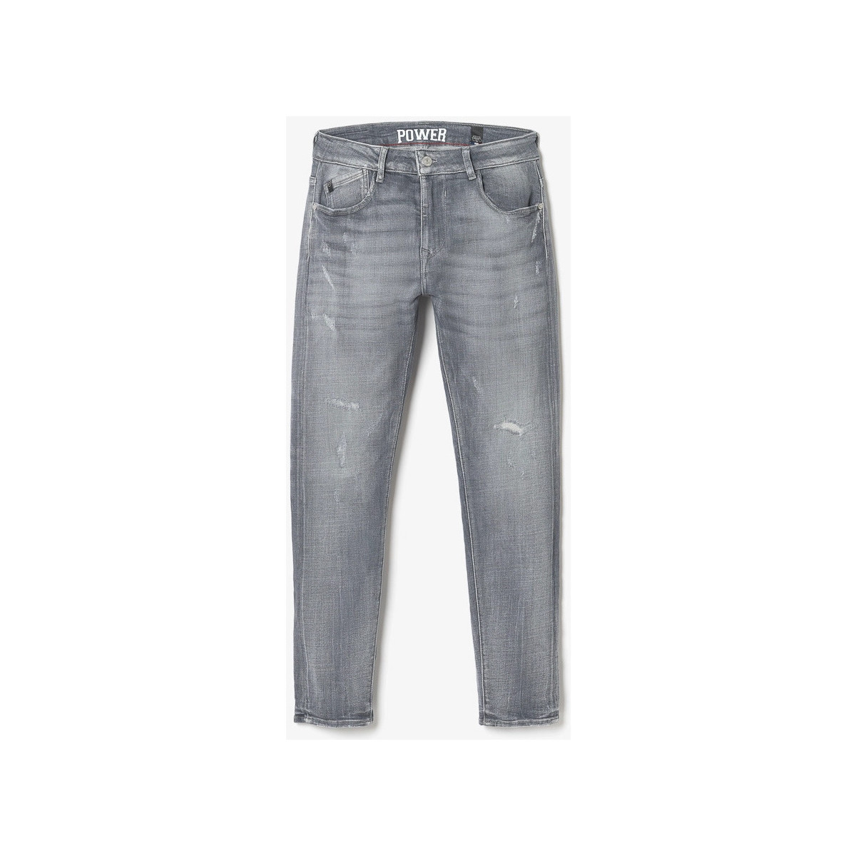 Textil Homem Calças de ganga Le Temps des Cerises Jeans skinny POWER, 7/8 Cinza