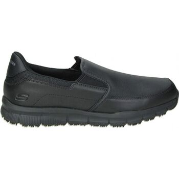 Sapatos Homem Sapatos & Richelieu Skechers ZAPATOS  77157EC-BLK CABALLERO NEGRO Preto
