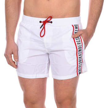 Textil Homem Fatos e shorts de banho Bikkembergs BKK1MBS01-WHITE-BLACK Multicolor