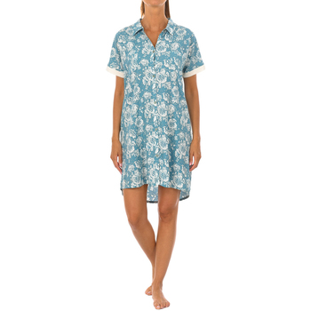 Textil Mulher Pijamas / Camisas de dormir J&j Brothers JJBCH0610 Azul