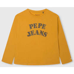 Textil Rapariga Sweats Pepe jeans con PG502903-5-21 AMARELO
