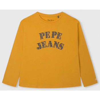 Textil Rapariga Sweats Pepe JEANS Jan PG502903-5-21 Amarelo