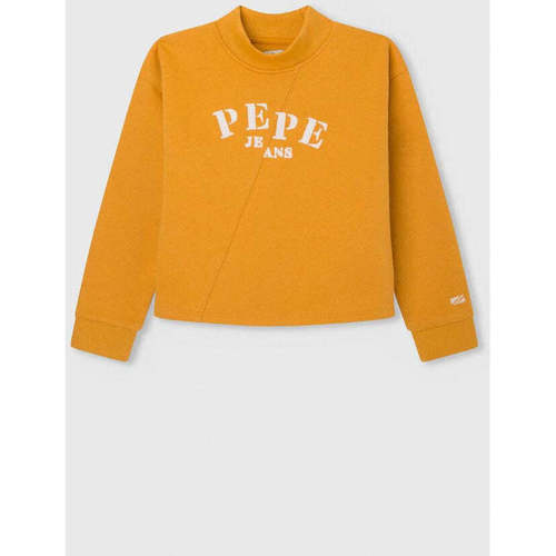 Textil Rapariga Sweats Pepe JEANS hoodie PG581255-5-23 Amarelo
