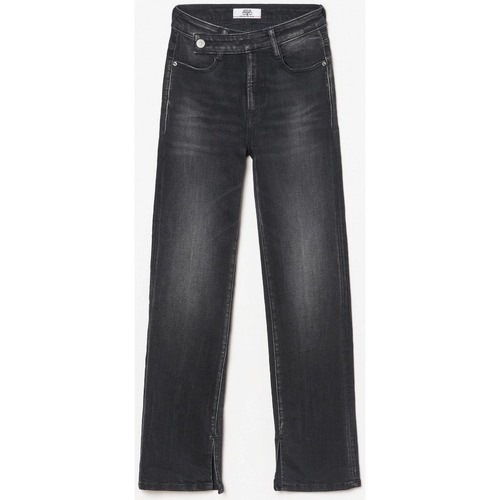 Textil Rapariga Calças de ganga Polos mangas curtaises Jeans regular 400/14, comprimento 34 Preto