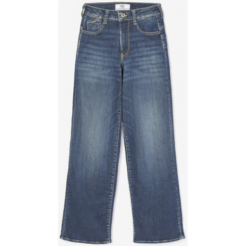 Textil Rapariga Calças de ganga Bermudas Calções Mobyises Jeans regular pulp slim cintura alta, comprimento 34 Azul