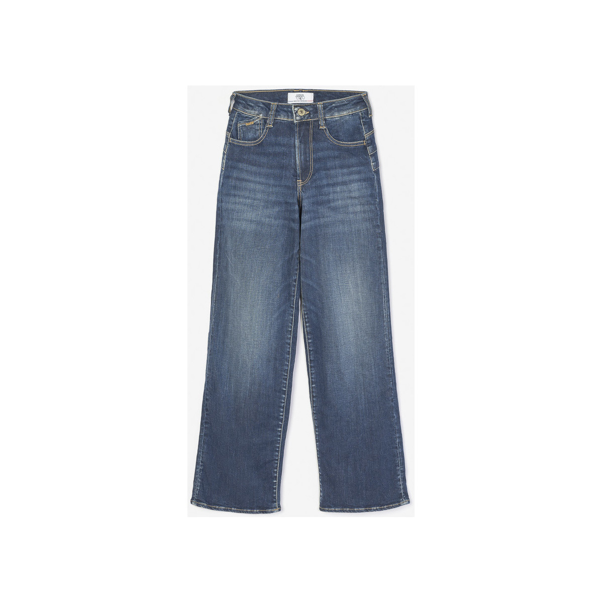 Textil Rapariga Calças de ganga Le Temps des Cerises Jeans regular pulp slim cintura alta, comprimento 34 Azul