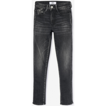Textil Rapariga Calças de ganga Acessórios de desporto Jeans  power skinny cintura alta, comprimento 34 Preto
