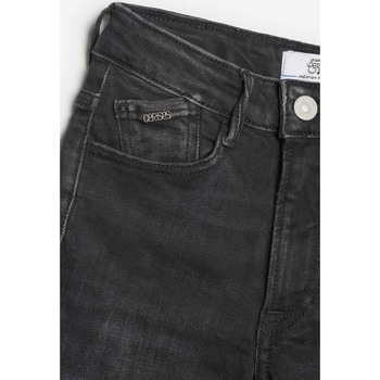 Le Temps des Cerises Jeans  power skinny cintura alta, comprimento 34 Preto