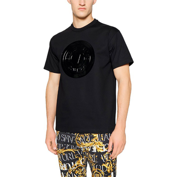 Textil Homem T-shirts e Pólos Versace  Preto
