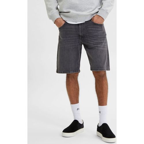 Textil Homem Shorts / Bermudas Selected 16083154 ALEX-MEDIUM GREY Cinza